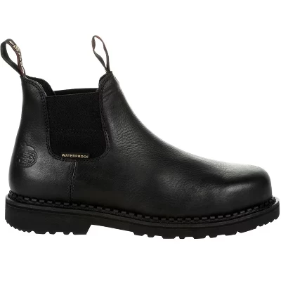 Мужские ботинки Georgia Boot Giant Revamp Chelsea, черные