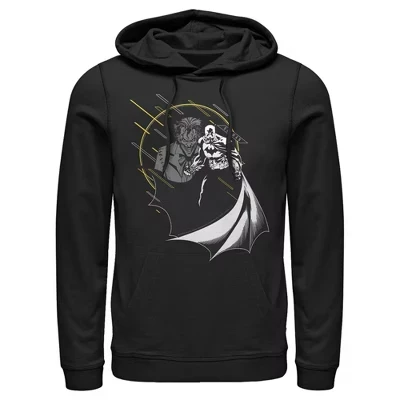 Мужское худи DC Comics Batman, герой в маске, чёрное