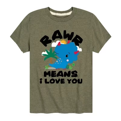 Футболка для мальчиков Fisher Price Rawr, зелёная