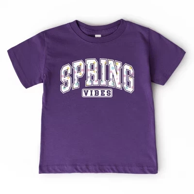 Детская футболка The Juniper Shop Spring Vibes, фиолетовая