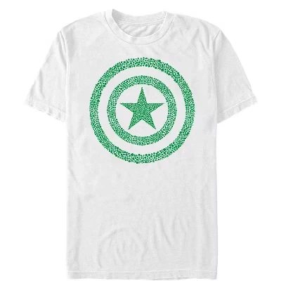 Мужская футболка Marvel Captain America, белая