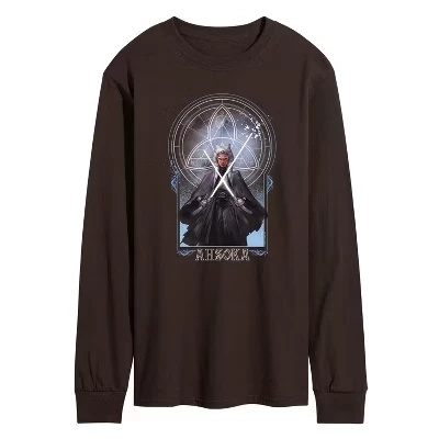 Мужская футболка с длинным рукавом Celestial Ahsoka с графическим рисунком