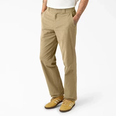 Мужские вельветовые брюки Dickies, цвета хаки