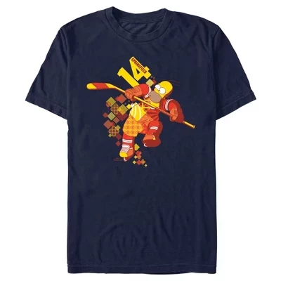 Мужская футболка Homer Springfield Hockey Gear