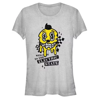 Женская футболка Juniors Womens The Electric State Welcome Kid Cosmo спортивная heather