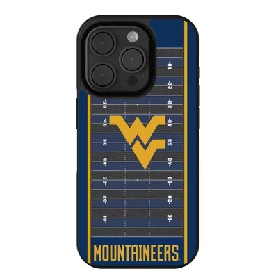 Чехол для мобильного телефона NCAA Big 12 Universities Field Bump для альпинистов Западной Вирджинии Apple iPhone