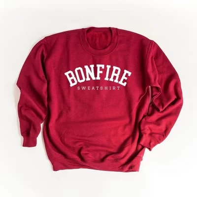 Женский свитшот Simply Sage Market Bonfire, кардиналовый