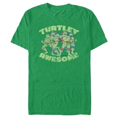 Мужская потертая футболка Turtley Awesome от kelly heather
