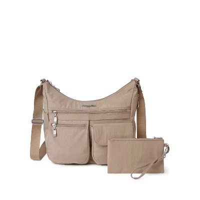 женская сумка baggallini Everywhere Bagg Crossbody через плечо с RFID-браслетом beach