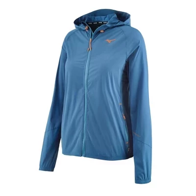 Женская ветровка Mizuno Infinity Packable, синяя
