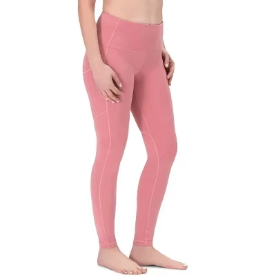 Женские леггинсы Rocky High Waisted 28″ полная длина, розовые