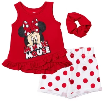 Комплект для девочек Disney Minnie Mouse, красный