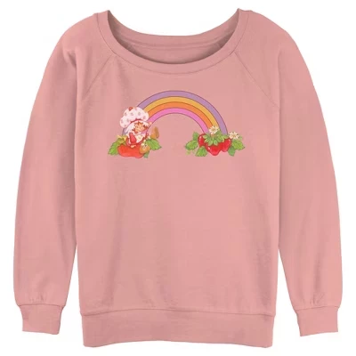 Женский свитшот Strawberry Shortcake Rainbow, розовый