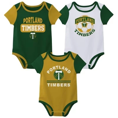 Набор из 3 боди для младенцев MLS Portland Timbers