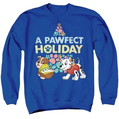 Мужская рождественская толстовка Paw Patrol, праздничный костюм Pawfect Rubble и толстовка Marshall с круглым вырезом royal