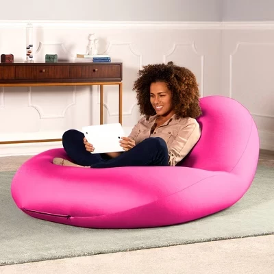 Кресло-мешок из спандекса Nimbus Bean Bag розовое