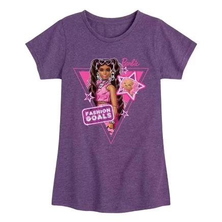 Модная приталенная футболка с коротким рукавом и графическим рисунком heather purple
