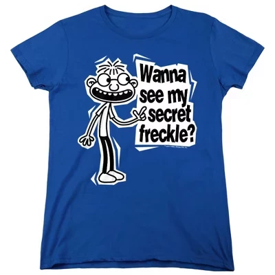 Женская футболка Diary of a Wimpy Kid Fregley, синяя