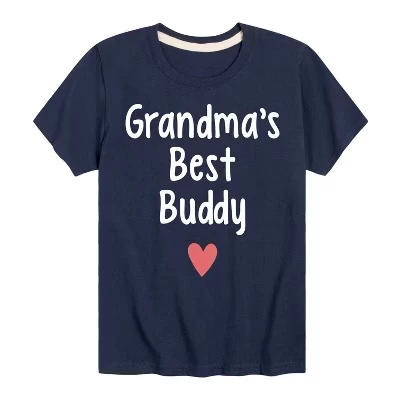 Футболка для мальчиков Instant Message Grandma, синяя