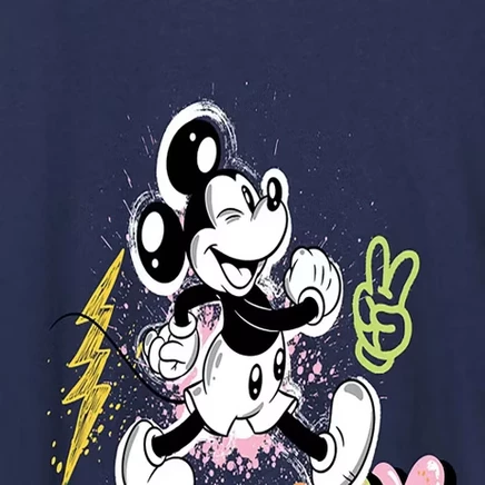 Женская футболка Disney Mickey Street Art, синяя