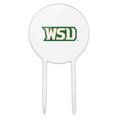 Топпер для торта NCAA Wright State, акриловый