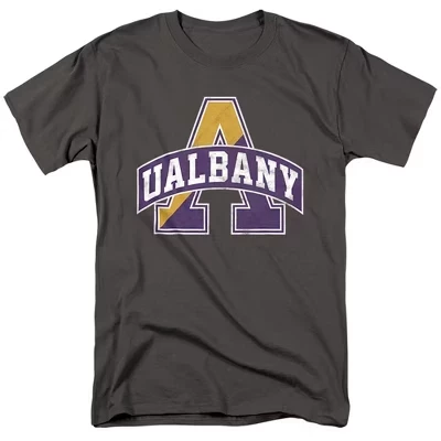 Мужская футболка NCAA Albany, графитовая