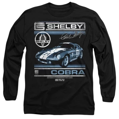 Мужская футболка с длинным рукавом Cobra Advertisement Fade черного цвета