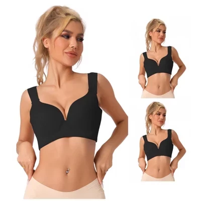 Женский бюстгальтер INSPIRE CHIC, 3 шт., черный