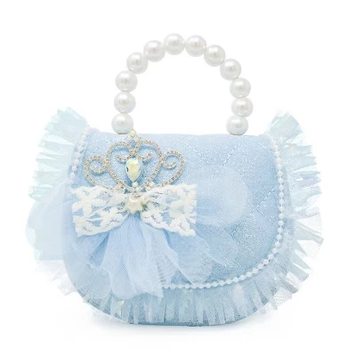 Детская сумка PUTTISU Princess Tiara, голубая