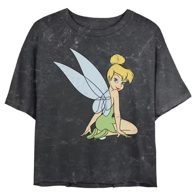 Женская футболка Peter Pan с Динь-Динь, черная