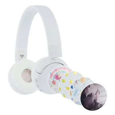Детские наушники BuddyPhones POP Fun Bluetooth, белые