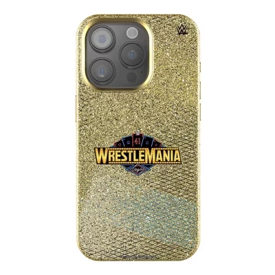 Чехол для мобильного телефона WWE Wrestlemania Steel Gold Bling для Apple iPhone wrestlemania 41