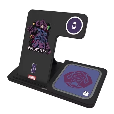 Зарядная станция 3-в-1 Keyscaper Marvel 15 Вт, galactus