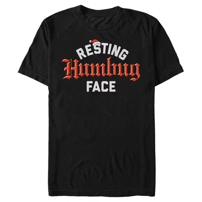 Мужская футболка Lost Gods Resting Humbug Face черного цвета
