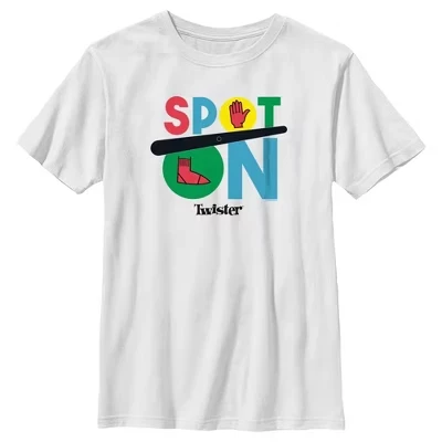 Футболка для мальчиков Twister Spot On, белая