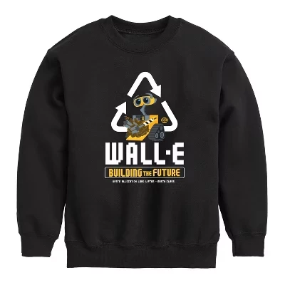 Детский флисовый свитшот Disney Wall-E, черный