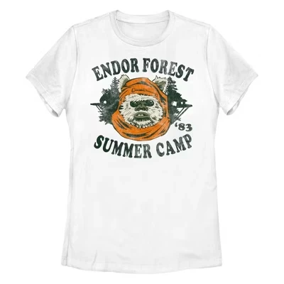 Женская футболка STAR WARS Ewok, белая