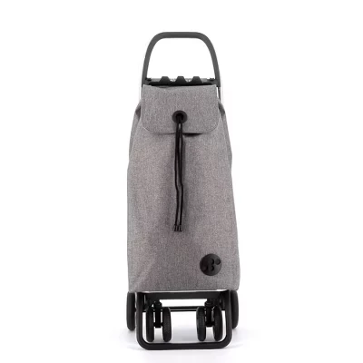 Складная тележка ROLSER I-Max Tweed, 4 колеса, серая