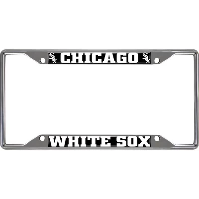 Рамка номерного знака MLB Chicago White Sox из нержавеющей стали