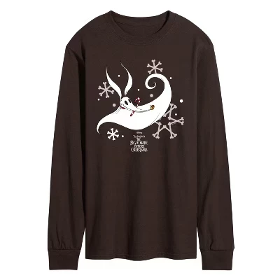 Мужская футболка Nightmare, Zero Snowflakes, коричневая