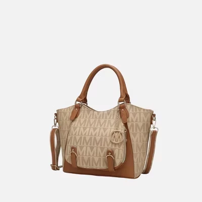Женская сумка MKF Collection Fula, экокожа, бежевая