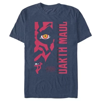 Мужская футболка Darth Maul Menace синего цвета