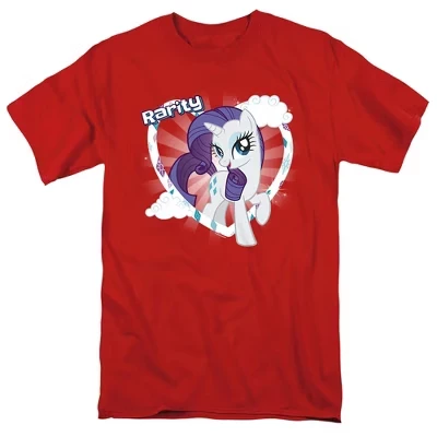 Мужская футболка Tv Rarity красного цвета