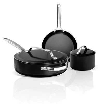 Набор посуды Gotham Steel Modern, 5 предметов, черный