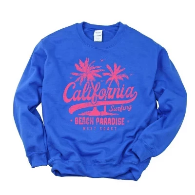Женский свитшот Simply Sage Market California, синий