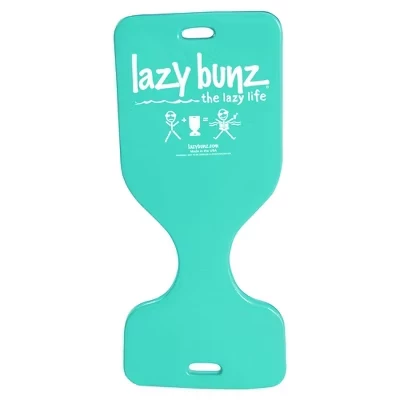 Lazy Bunz Пенопластовое седло для взрослых и детей, Плавающее сиденье, Шезлонг, коврик для бассейна, озера, пляжа, реки и катания на лодках, зеленый