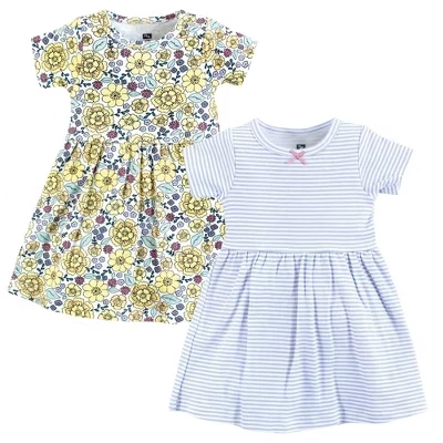 Платья Hudson Baby с коротким рукавом 2pk sunny outline blossoms