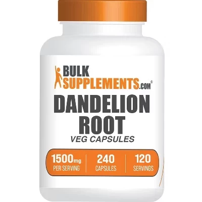 Капсулы BulkSupplements с экстрактом одуванчика