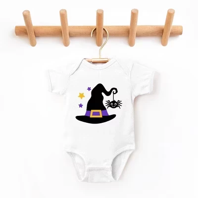 Боди The Juniper Shop Ведьма и паук, белое