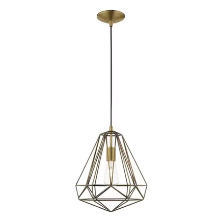 Подвес Livex Lighting Knox, состаренная латунь